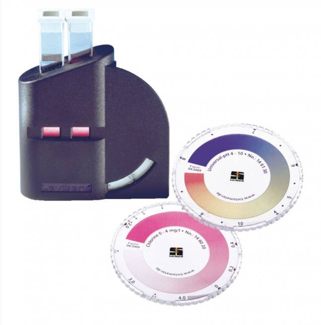 Lovibond Checkit Comparator für pH, Chlor, Härte, Cyanursäure, Alkalinität