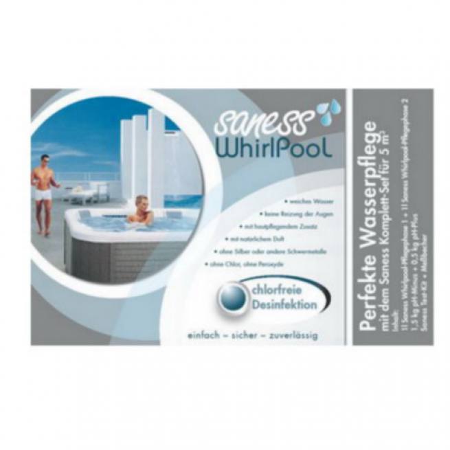 Saness Whirlpool chlorfrei - Starterset