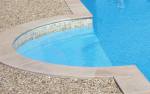 Zum Produkt: Schwimmbad Beckenrandsteine - Set Römertreppe, Farbe Sand