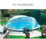 Schwimmbadüberdachung Cabrio Dome  - Rundbecken